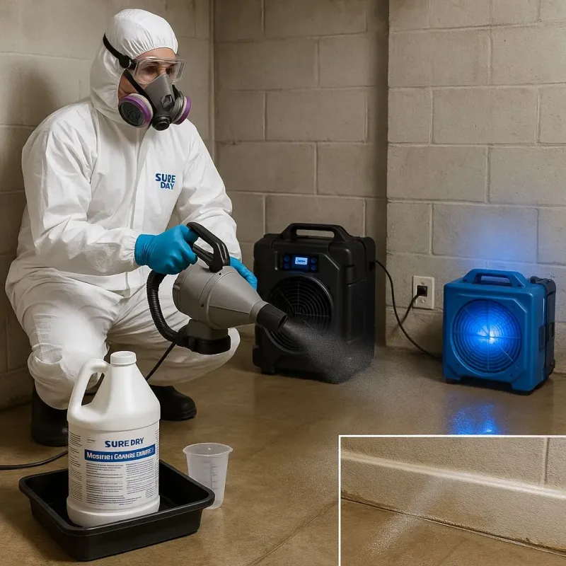 Sanitization and Odor Removal process in Harahan, LA