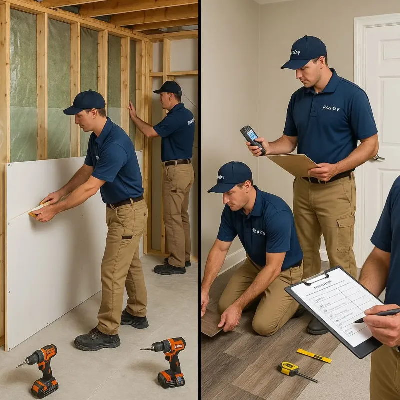 Repairs and Reconstruction process in Harahan, LA