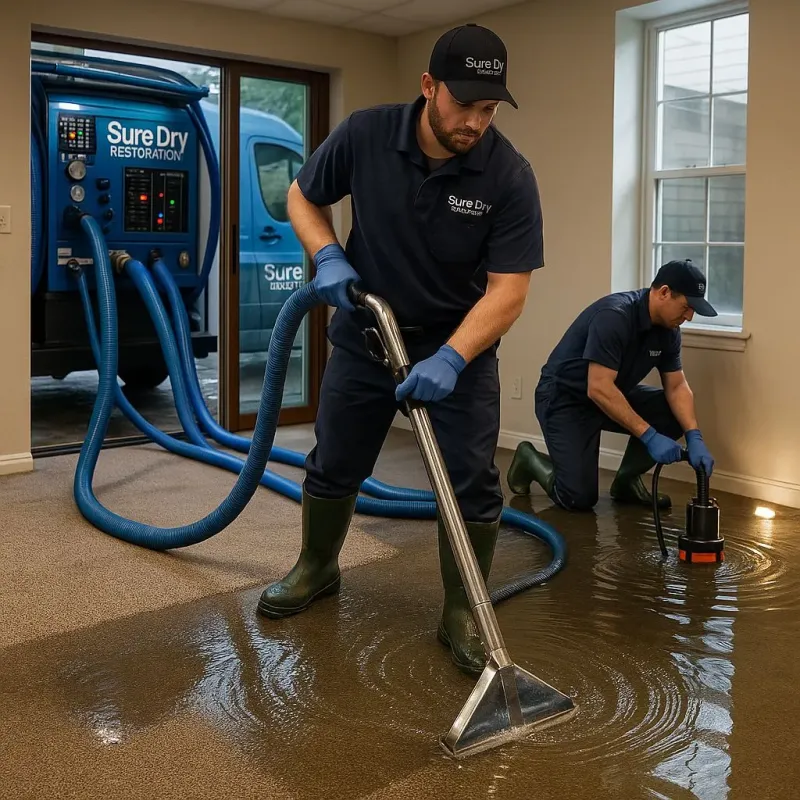 Water Extraction and Removal process in Harahan, LA